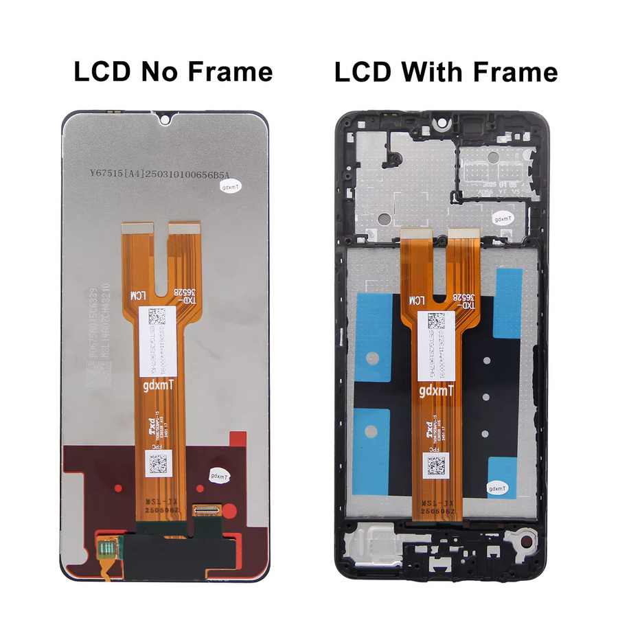 Samsung LCD Display Digitizer Montage Ersatz für A06 4G A065 A065F und A06 5G A066B in Schwarz - Bild 3
