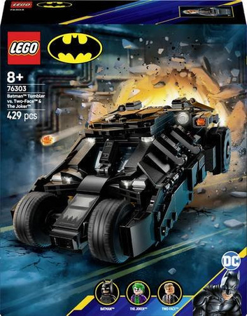 LEGO DC Comics Batman Tumbler vs. Two-Face & The Joker Konstruktionsspielzeug ab 8 Jahren