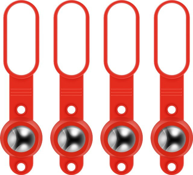 Magnetischer Bolzensucher in Rot mit 12 kg Magnetkraft für die Wandsuche - Bild 1