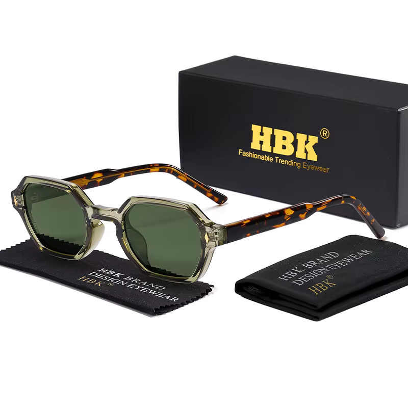 HBK Sonnenbrille Polygon, Vollrand, Kunststoff, Unisex - Bild 1