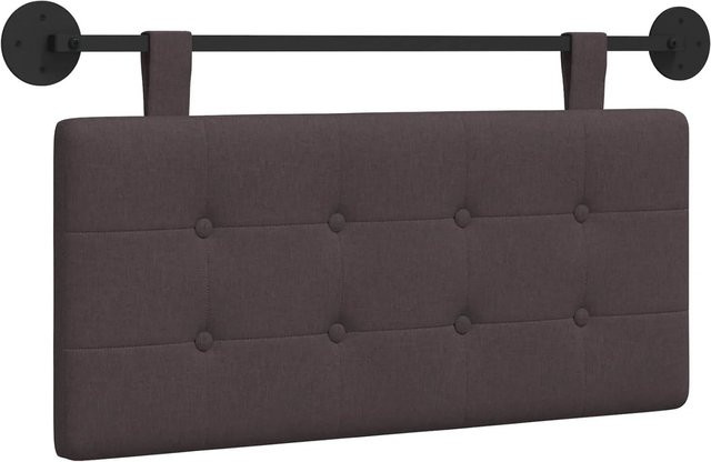 vidaXL Wandmontiertes Polsterpaneel aus Stoff und Holz in Grau oder Braun, B/H: 90 x 55 cm - Bild 1