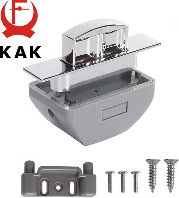 KAK Camper Druckknopf-Verschluss mit Griff für Wohnwagen, Boot und Schränke - Bild 1