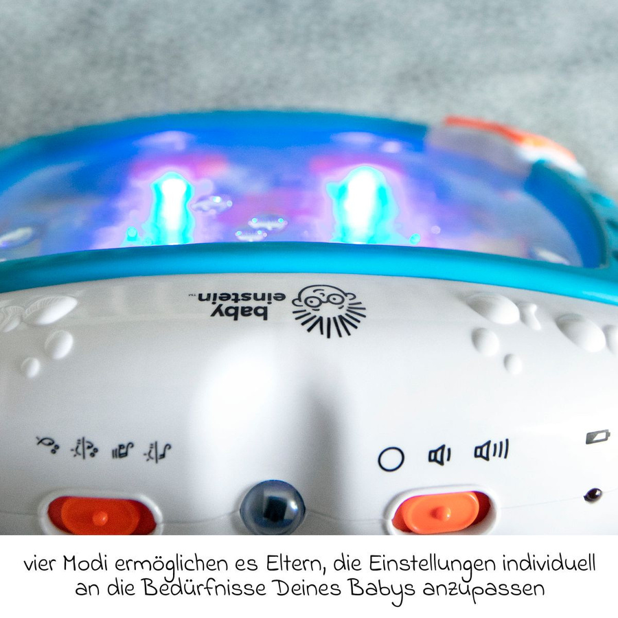 Baby Einstein Nacht- und Schlummerlicht Sea Dreams mit Lichtern und Melodien inklusive Fernbedienung in Blau - Bild 4