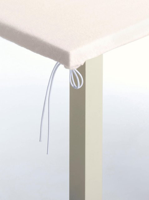 Tischdecke Heine aus 100% Baumwolle in Beige, Molton, einfarbig - Bild 1
