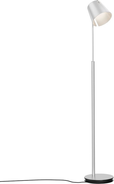 Baltensweiler Fez S DTW LED-Stehleuchte aus Aluminium in Silber, dimmbar und verstellbar - Bild 1