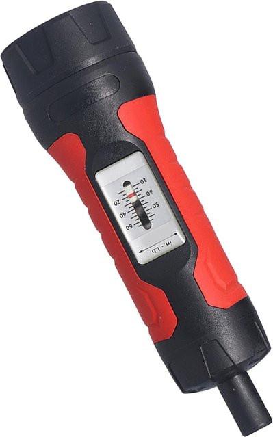 Koogeelife Drehmoment-Voreinstellschraubendreher mit manueller Einstellung und ergonomischem Anti-Rutsch-Griff in Schwarz und Rot - Bild 1