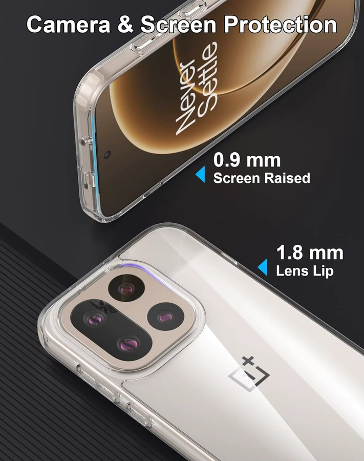 Transparente TPU Stoßfeste Schutzhülle für OnePlus 15, OnePlus 13 und Nord4 - Bild 5