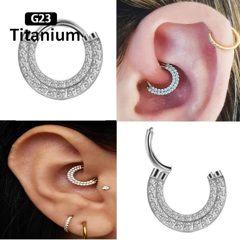 pioroe Septumring Titan, Silber, Unisex - Bild 2