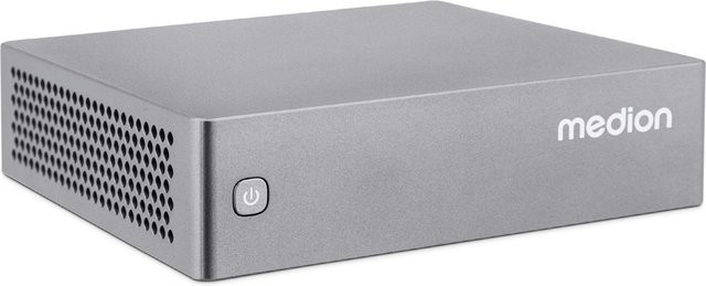 Medion S06 Mini PC mit Intel Core i5, 16 GB RAM, 512 GB SSD, Windows 11 und Wi-Fi 6 in Silber - Bild 1