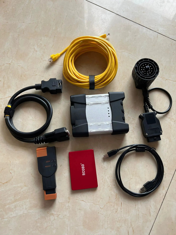 RACEAUTO BMW ICOM WIFI Next A B C OBD Diagnose- und Programmierwerkzeug mit V2026.06 Software, Multicolour - Bild 4