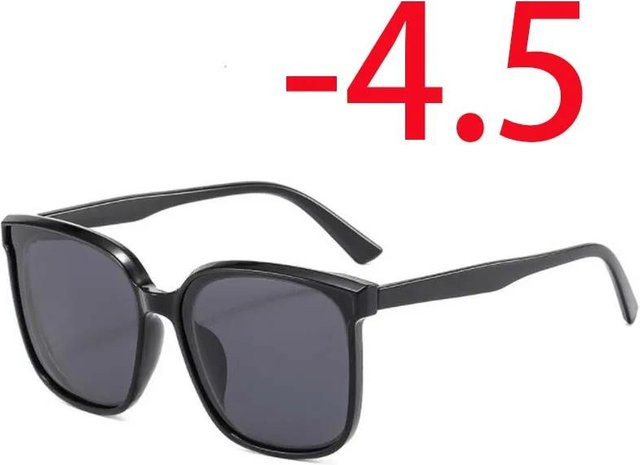 Sonnenbrille, Unisex, Vollrand, Square, Kunststoff, Schwarz - Bild 1