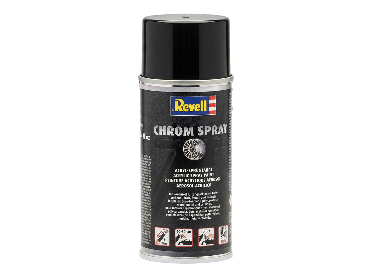 Revell Abdecklack Chrom Spraydose, Zubehör - Bild 2