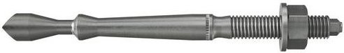 Fischer Highbond-Ankerstange FHB II-A L M8 x 60/50 aus Edelstahl in Silber, 10 Stück - Bild 1