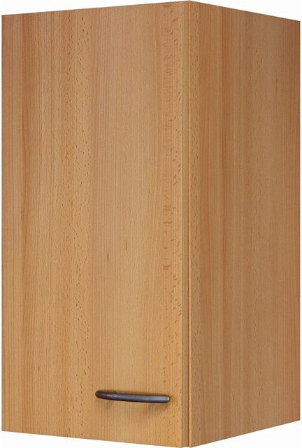 Flex-Well Classic Küchen-Oberschrank Nano Buche Braun B: 30 cm, H: 54 cm, T: 32 cm - Bild 1