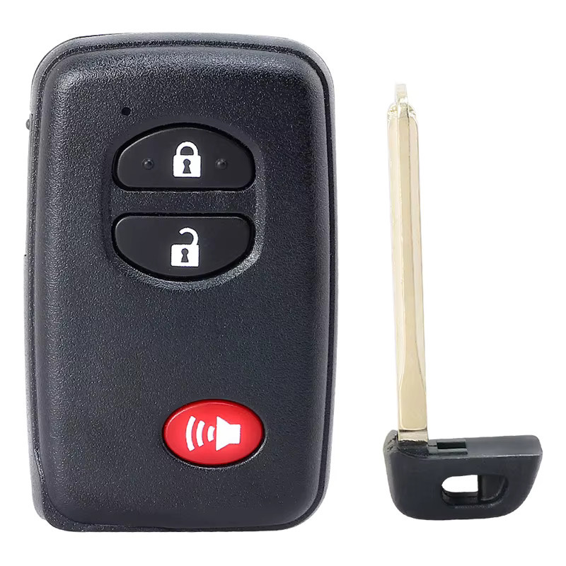 KEYECU Smart Card Fernbedienungsschlüsselanhänger 271451-0140 HYQ14AAB 314,3 MHz in Schwarz für Toyota Venza Prius C Prius V 4Runner 2007–2016 - Bild 3