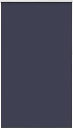 vidaXL Verdunkelungsrollo aus Polyester in Marineblau, B: 135 cm, H: 230 cm