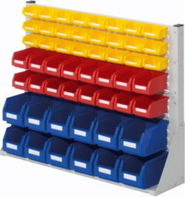 Kappes Systemeinheit RasterPlan Gr. 2 einseitig Mod. 21 in Grau und Multicolour aus Kunststoff - Bild 1