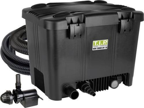 T.I.P. WDF 20000 UV 18 Teichaußenfilter mit UVC-Klärgerät und Filter-Set (3800 l/h) - Bild 1