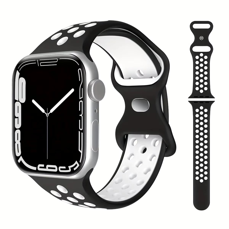 NEY Uhrenarmband Silikon, Schwarz, Unisex - Bild 5