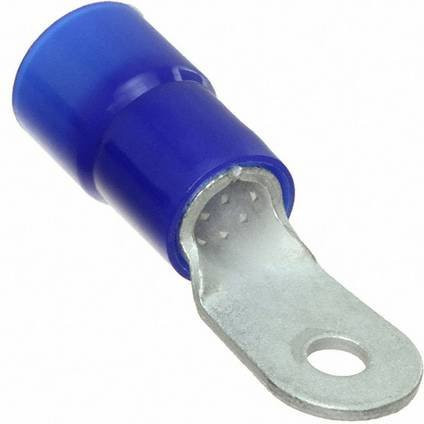 Molex Ringkabelschuh Blau mit 4 mm Loch-Durchmesser - Bild 1