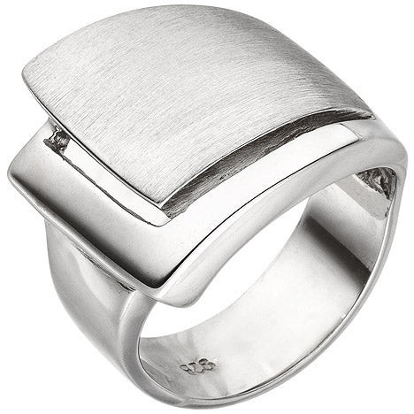 Colfem Ring 925 Silber, breit, Damen, Ringgröße 56 - Bild 1