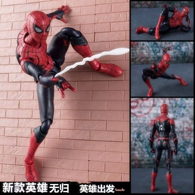 Bandai Marvel Avengers Held Spiderman Far From Home, Actionfigure, 14 cm - Bild 1