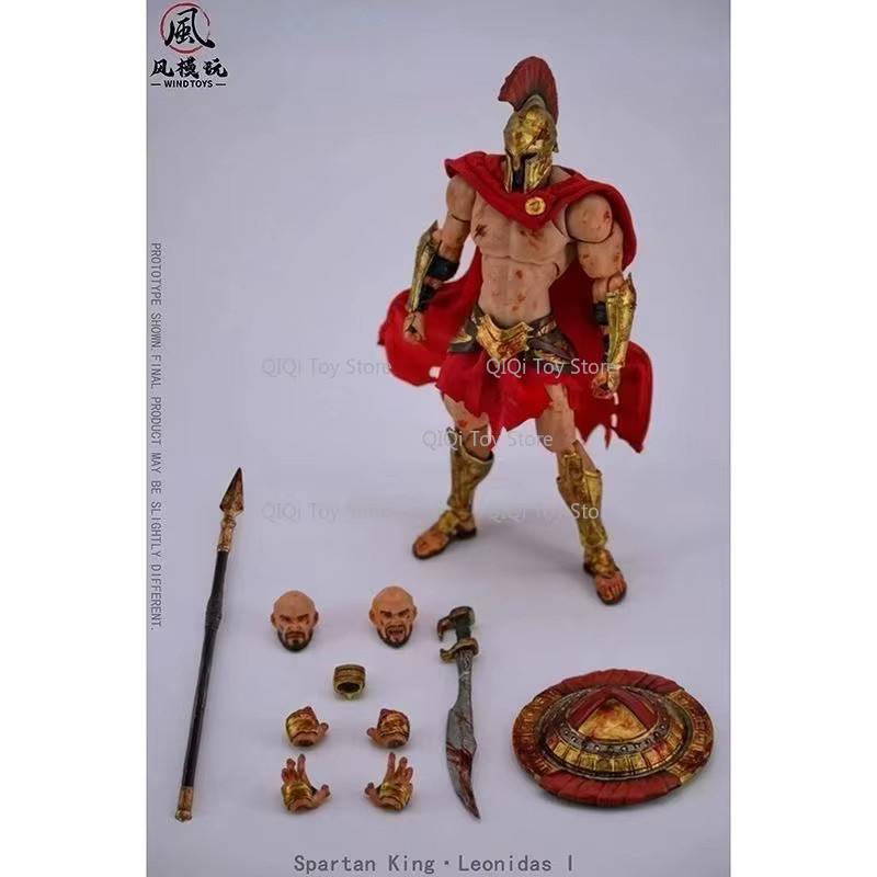 Eternal Soul Spartan King Leonida I, Bewegliche Puppe, Blutige Version - Bild 3