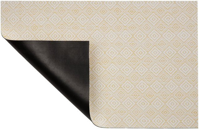 Karat Outdoor-Teppich Bitonto Design in Beige mit geometrischem Muster für Balkon, Terrasse und Garten - Bild 1