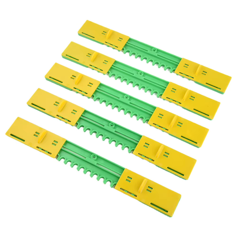 Vibratite 5er Set Kunststoff Bienenstock-Eingangstüren in Gelb für die Bienenzucht - Bild 2