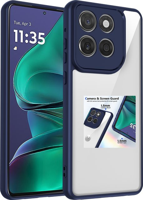 Transparente TPU Schutzhülle für Motorola Moto Edge 60 Stylus, Fusion 50, Fusion Neo, Ultra Pro 40 Neo und Moto S50 Neo mit Anti-Drop-Funktion - Bild 1