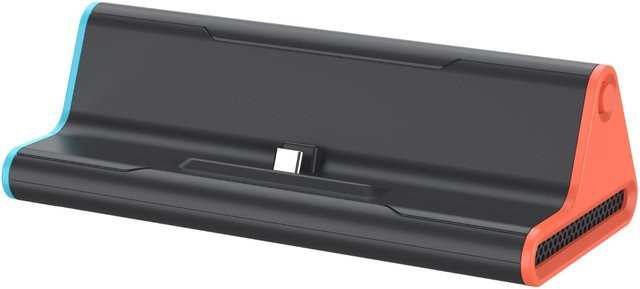Nintendo Switch 2 TV-Dockingstation in Schwarz mit 4K HDMI, USB-C und USB-Anschluss sowie 100W Ladefunktion - Bild 1