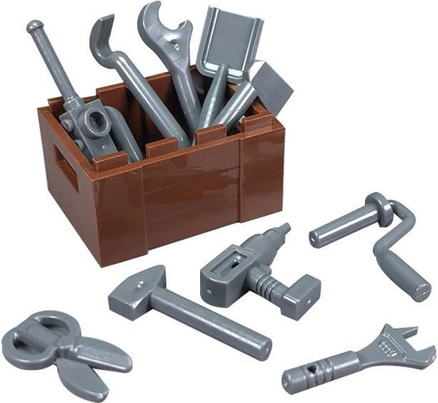 Yiran toy Stadt MOC Möbel Schreibtisch Computer Tisch Klavier Bausteine Set - Bild 1