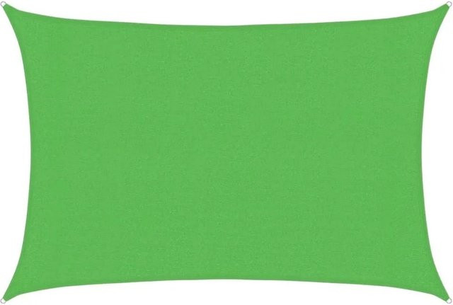 Furnicato Sonnensegel aus HDPE in Hellgrün, Rechteckig, B x T: 3 x 4,5 m - Bild 1