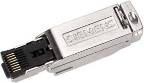 Siemens RJ45 Steckverbinder IE FC RJ45 Plug 180 mit FC Anschlusstechnik, Farbe: Silber - Bild 1