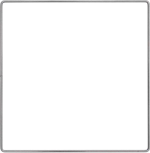 Rico Design Metallring Quadrat in Anthrazit Durchmesser: 20 cm - Bild 1