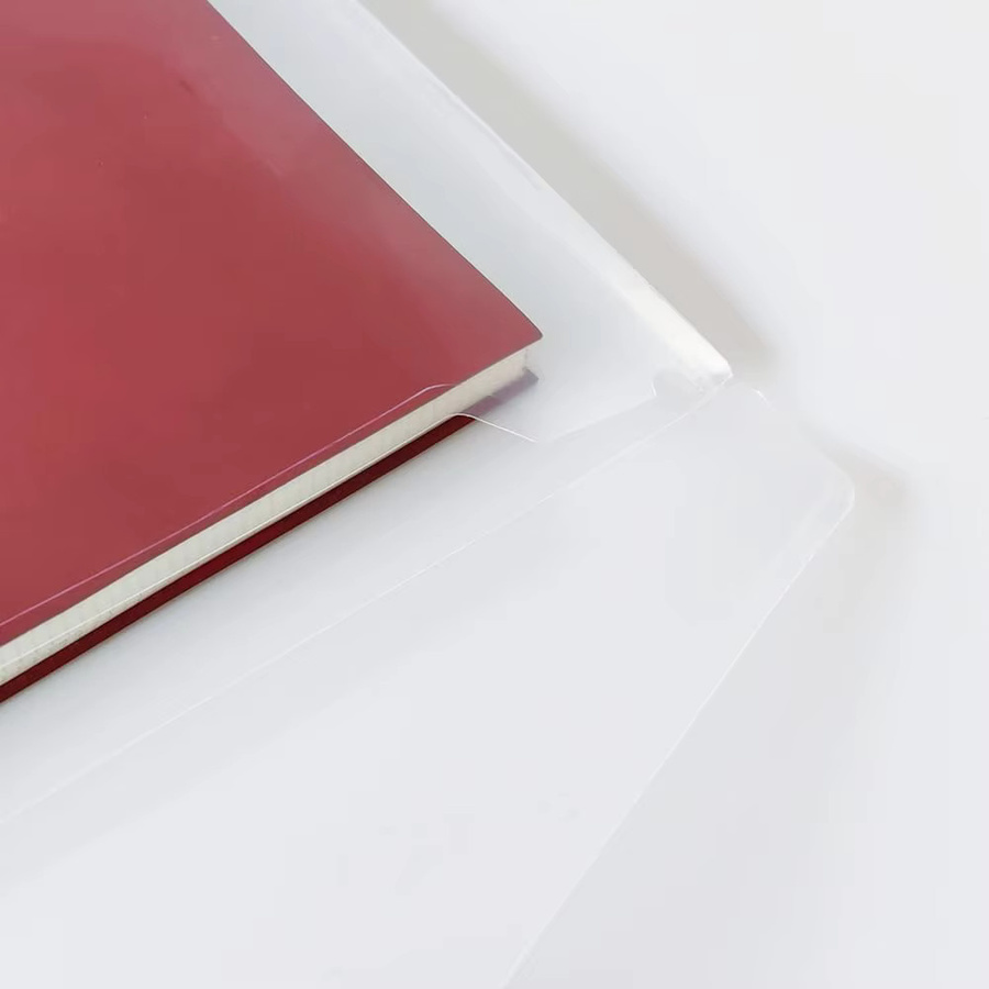 50 transparente A4-Aktenordner aus Kunststoff mit Druckknopfverschluss für dein Büro und deine Heimorganisation - Bild 4