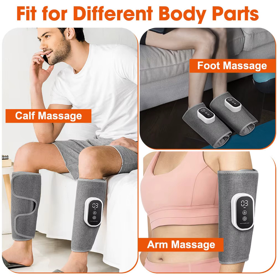PASTSKY Wadenmassagegerät, kabellos, 3-Modus, grau - Bild 5
