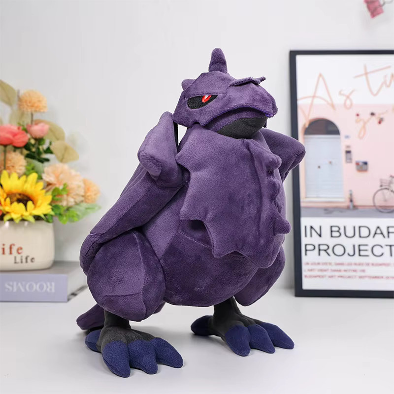 TAKARA TOMY Pokémon Corviknight Plüsch, Stofftier, 28 cm - Bild 2