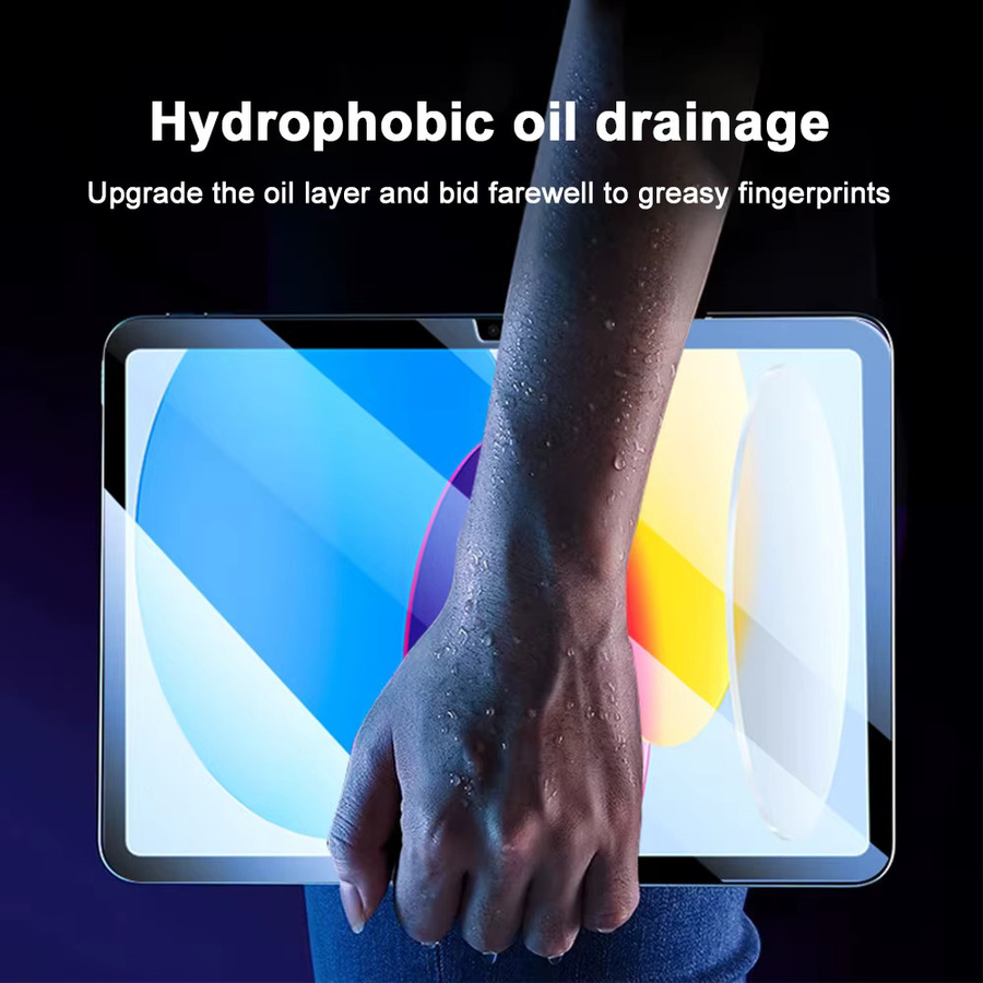 Apple Displayschutzfolie aus gehärtetem Glas für iPad Air 11 und 13 M4, iPad Pro 12,9 und 13, iPad Mini 6 und 7 sowie iPad 7, 8, 9 und 10 Generation, transparent - Bild 2
