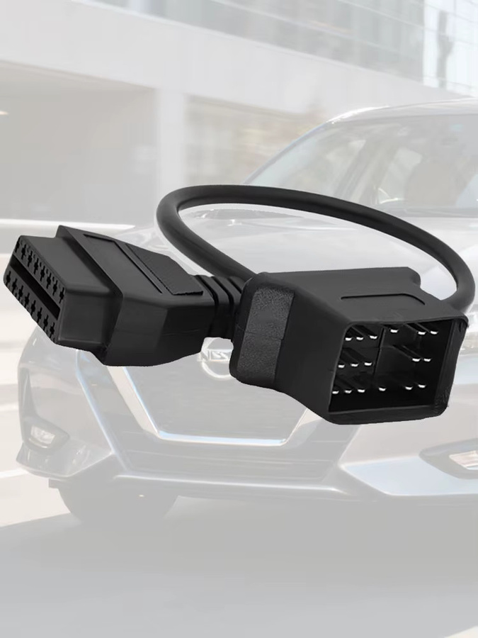 OBD2-Diagnosekabel 17-polig auf 16-polig für Toyota Camry, Celica, Corolla, Cressida und Pickup in Schwarz - Bild 6