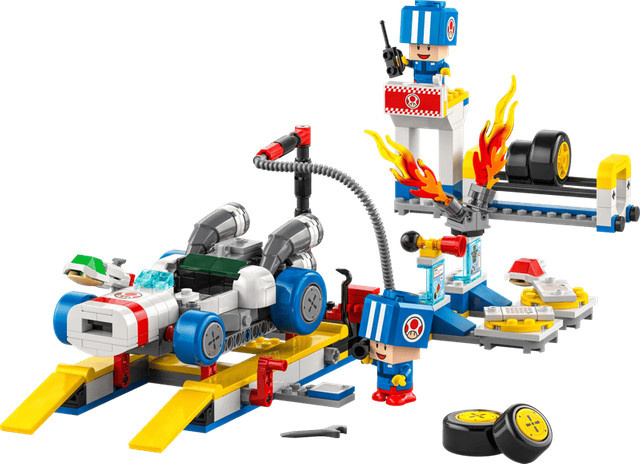 LEGO Super Mario Mario Kart Toads Werkstatt ab 8 Jahren - Bild 4