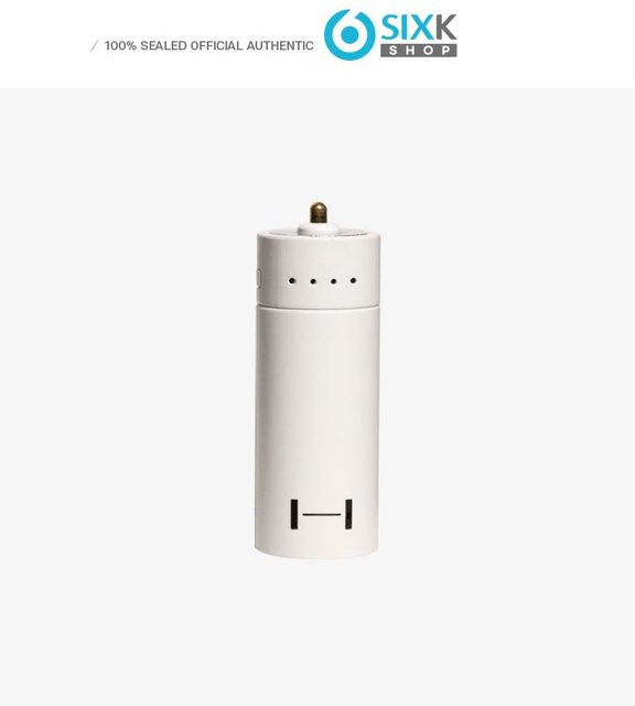 Offizielle HYBE Leuchtstabbatterie in Weiß mit USB-C Anschluss - Bild 1