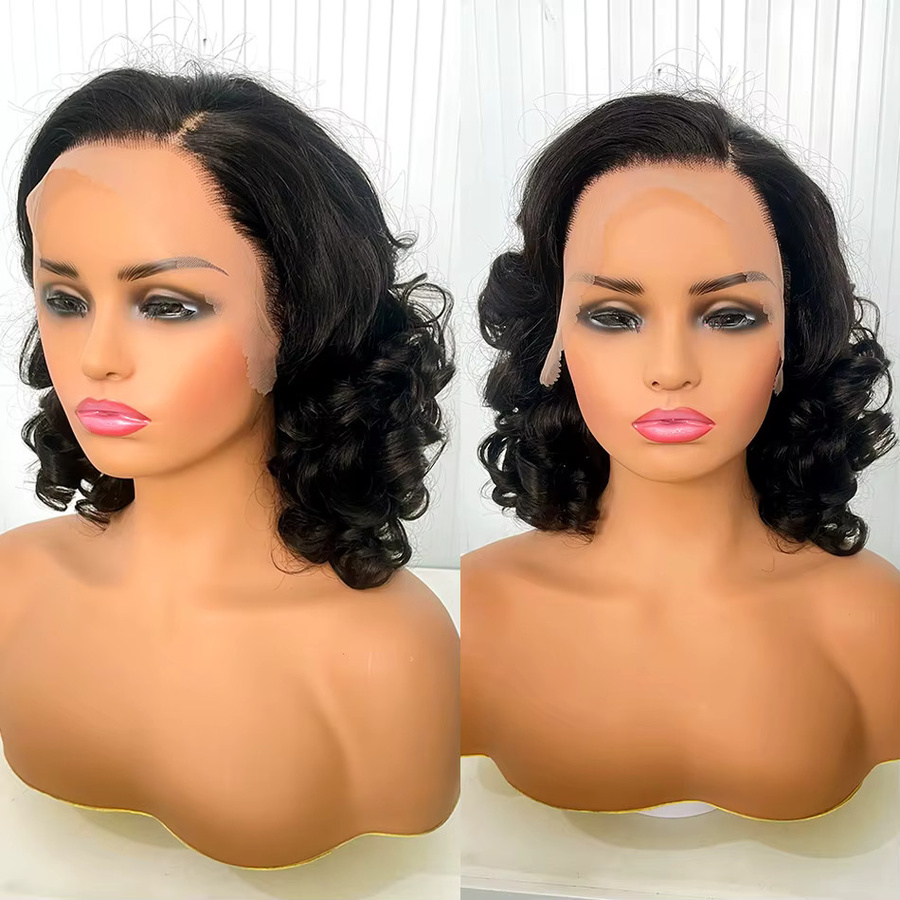 Dream Diana Echthaarperücke, 13x4 HD Lace Frontal, 250 % Dichte, Bouncy Wave - Bild 4