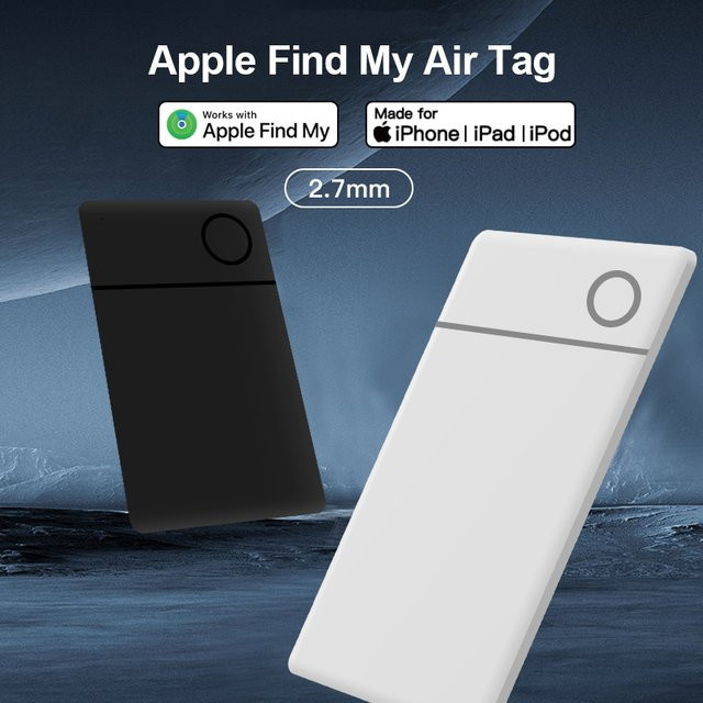 Apple Smart Tag Bluetooth Tracker in Schwarz für Gepäck, Schlüssel und Koffer mit Find My Unterstützung - Bild 1