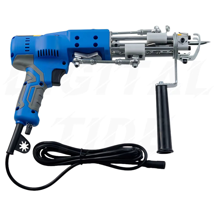 AK-V 2-in-1 Bürstenlose Tufting-Pistole für Schnitt- und Schlingenflor in Blau - Bild 7