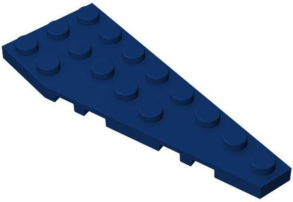 IAJIALE Puzzle-Partikelplatte 8x3 Baustein-Set, dunkelblaue, 10-teiliges Set - Bild 1