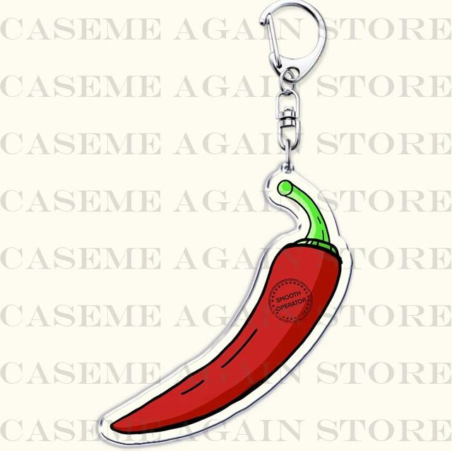 CHIC STUDIO Schlüsselanhänger Carlos Sainz Chilli 55, White, Unisex - Bild 1