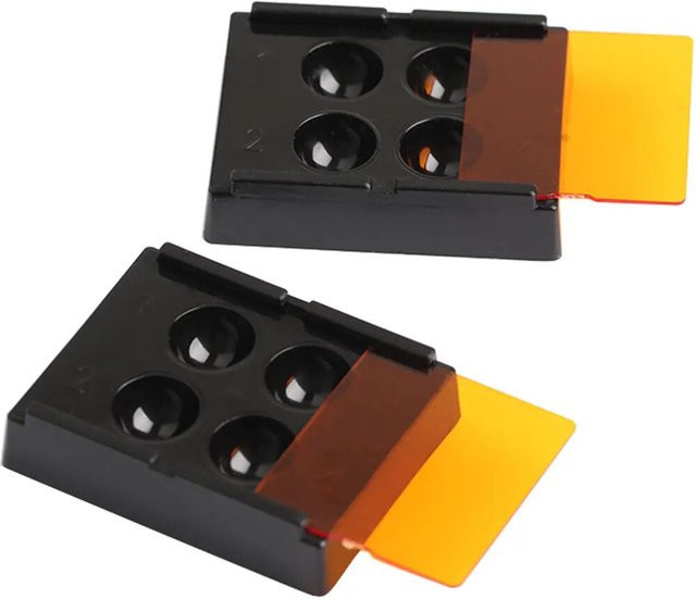 DFDG Dental Veneer Aufbewahrungsbox, 4-Loch, Prothesenhalter - Bild 1