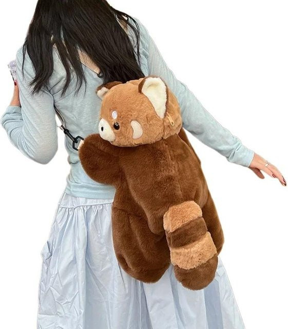 Fashnics Roter Panda Rucksack, Plüschpuppe, ab 14 Jahren - Bild 1