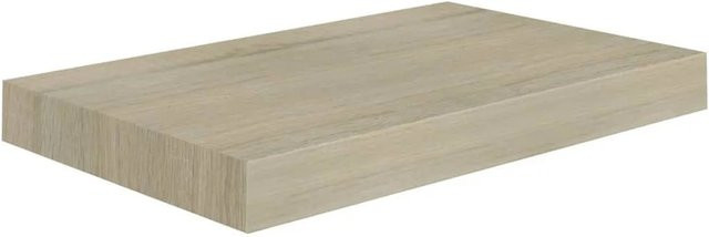 vidaXL Schwebendes Wandregal in Eiche, B/T/H: 40 x 23 x 3,8 cm - Bild 1
